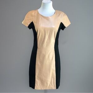 VAKKO New York Faux Leather Dress